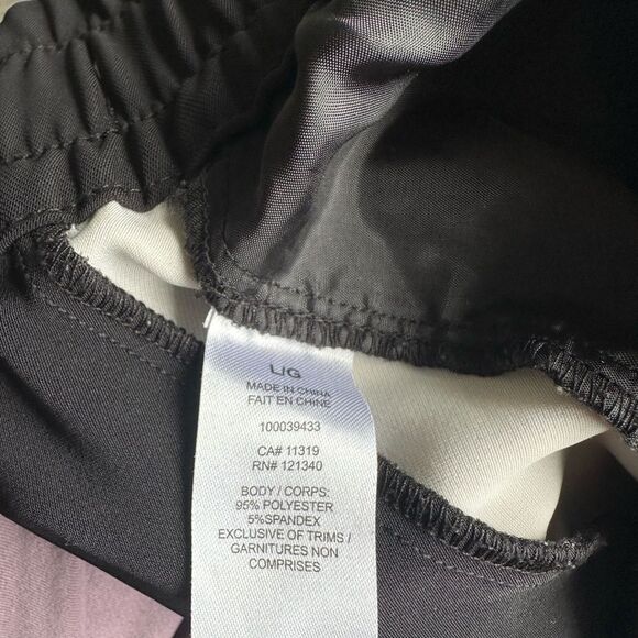 Dynamite Joggers Black with White Stripe Large - Picture 6 of 7